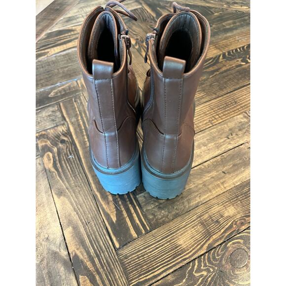 TOP Moda Brown Ankle Boots - Picture 9 of 10